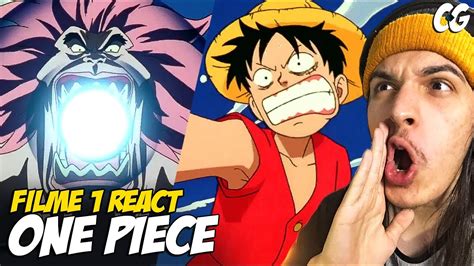 Insano Assistindo One Piece Filme React One Piece O Grande