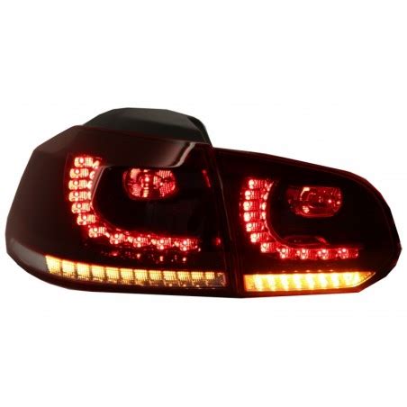 Feux Vw Golf Full Led Rouge Fum Clignotants Dynamique