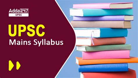 Upsc Mains Syllabus 2024 Check Out Topic Wise Syllabus Pdf