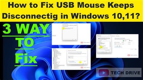 Fix Usb Mouse Keeps Disconnecting In Windows 11 10 8 Solved