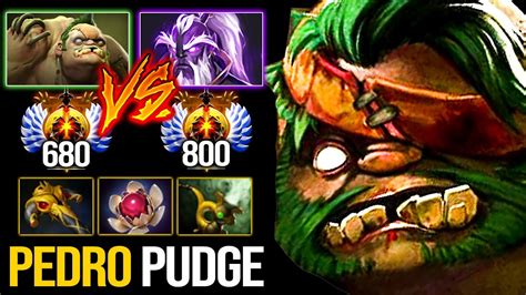 Master Tier Pedro Rank 680 Pudge VS Rank 800 Void Spirit Mid Pudge