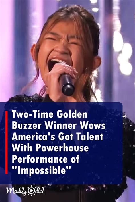 Two Time Golden Buzzer Winner Angelica Hale Wows Judges With