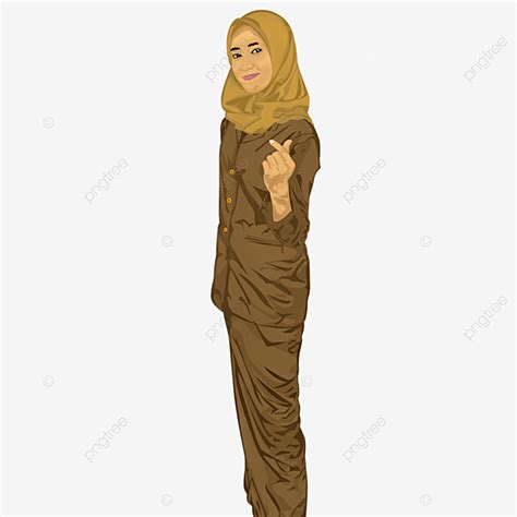 Asn Png Picture Vector Ilustrasi Asn Cpns Pns Wanita Asn Cpns Pns