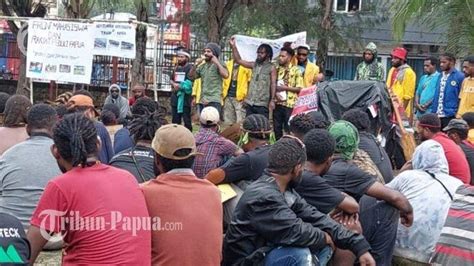 Front Mahasiswa Dan Rakyat Desak DPRP Bentuk Tim Penanganan Konflik Di