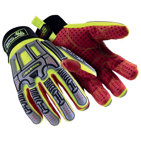 Impact Resistant Glove Hexarmor® Rig Lizard® Mud Grip® 2039 Safety Gloves