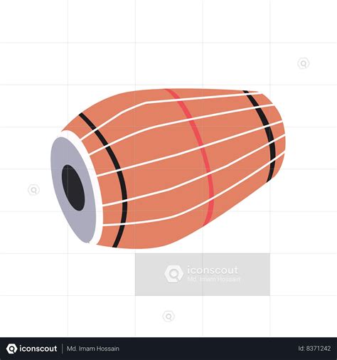 Dholak Animated Icon Download In Json Lottie Or Mp4 Format