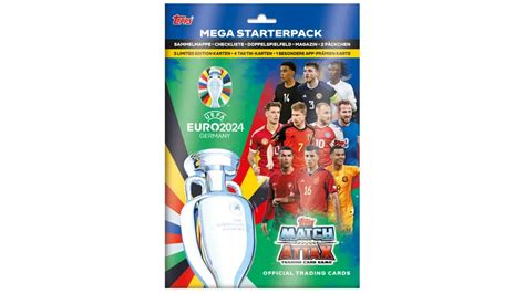 Topps UEFA EURO 2024 MEGA STARTERPACK online bestellen MÜLLER