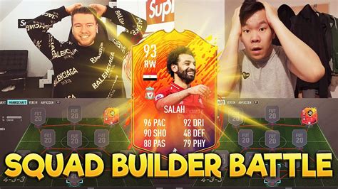 Fifa 20 Salah Headliner Squad Builder Battle 🔥🔥 Youtube