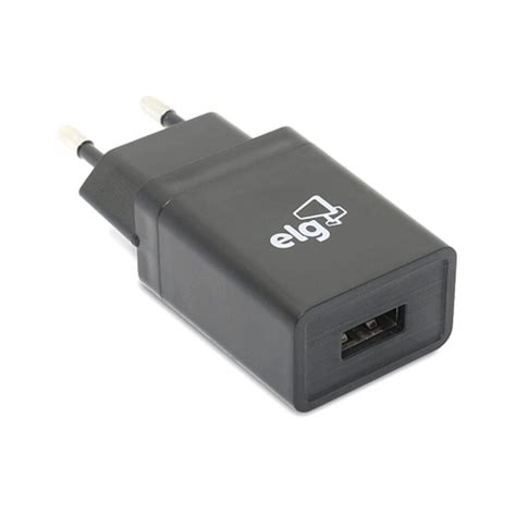 Kit Carregador de Parede Universal elg KT510WC 1 Saída USB Cabo