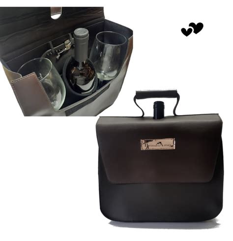 Bolsa Para Vinho E Ta As Ml Wine Bag Caf No Elo Brindiamo