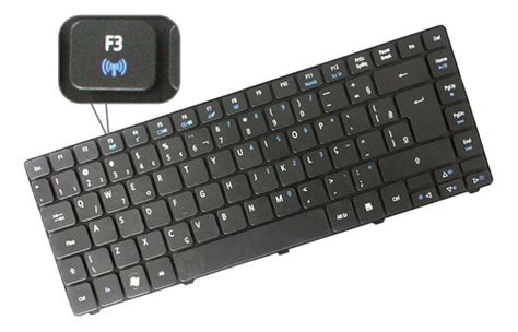 Teclado Acer Aspire Z Tecla F Wifi Parcelamento