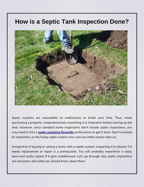 Ppt Septic Tank Inspection Checklist Powerpoint Presentation Free