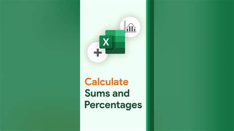 Best Way To Calculate Sums And Percentages On Excel Quick Tutorial