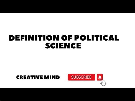 Definition Of Political Science What Is Political Science Sindhi