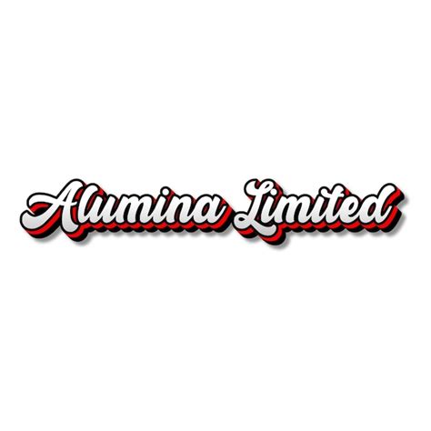 Premium Photo AluminaLimited Text 3D Silver Red Black White