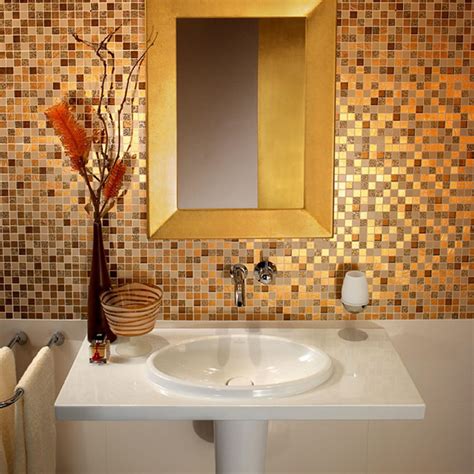 Mosaic Tiles Bathroom / Blue Moroccan Mosaic Tile Bathroom in Cape Cod ...