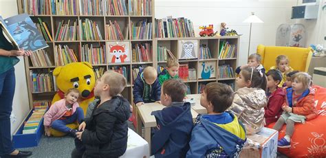 Z wizytą w Miejskiej Bibliotece Publicznej Przedszkole Publiczne nr