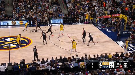 Challenge Of Called Foul Lakers Nuggets Nba Official