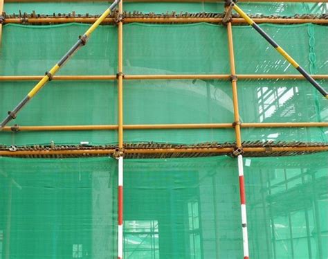 Fire Retardant Debris Netting For Horizontal And Vertical Construction