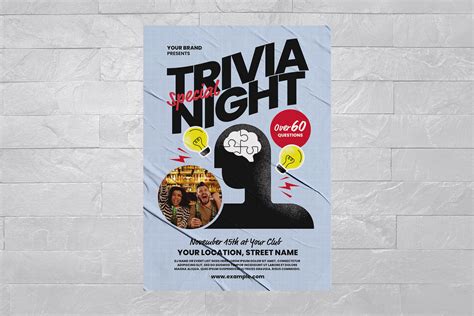 Trivia Night Flyer Template [PSD] - BrandPacks