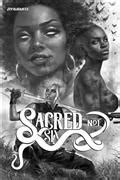 Sacred Six 1 25 Copy Parrillo B W Incv Discount Comic Book Service