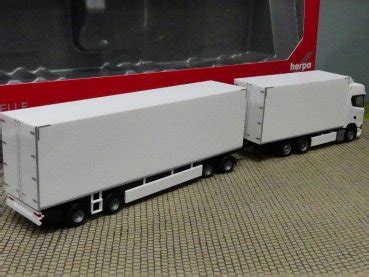 Modellspielwaren Reinhardt 1 87 Herpa Scania CS 20 HD Schwedencombi