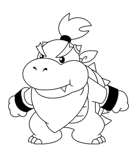 Coloriage Bowser à imprimer sur ColoriageEnfant