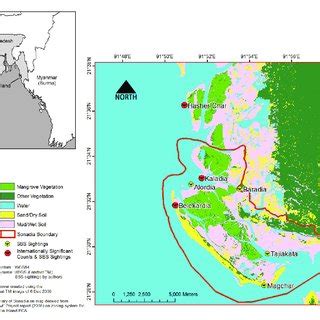 Sonadia Island Cox S Bazar Chittagong Bangladesh The Map Shows