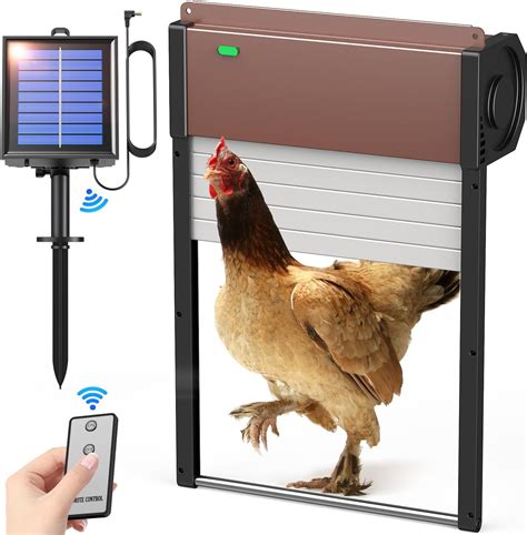 Amazon Automatic Chicken Coop Door Opener Solar Powered Auto