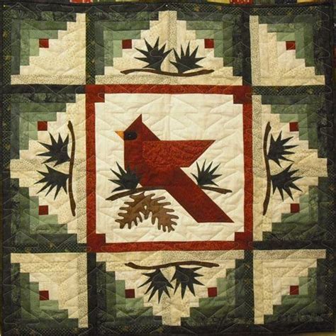 Enjoy This Beautiful Cardinal Quilt All Winter Bird Quilt Christmas Quilt Patterns Bird