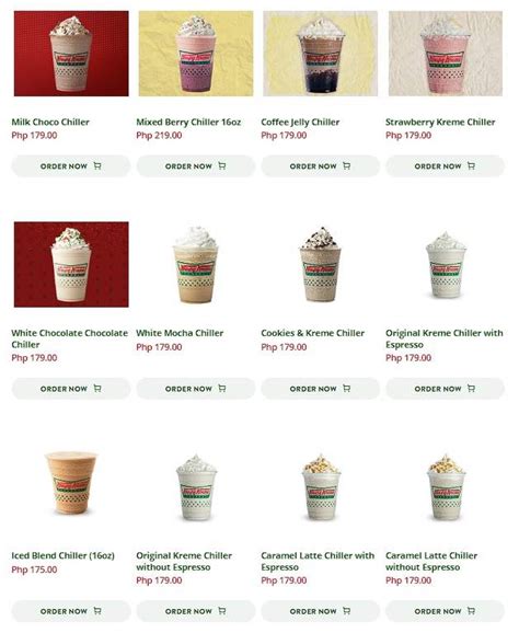 Krispy Kreme Menu Prices Philippines January Updated