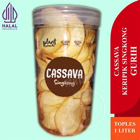 Jual CASSAVA SINGKONG KERIPIK KRISPY GURIH HOME MADE FRESH TOPLES 1