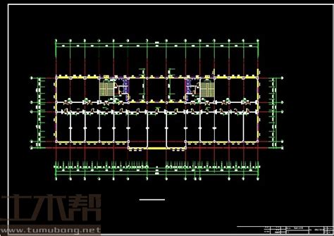 4层框架结构办公楼土木工程建筑结构毕业设计长63米宽159米面积4044平方米土木工程毕业设计土木帮