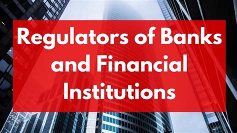 Regulators Of Banks And Financial Institutions In India Financial