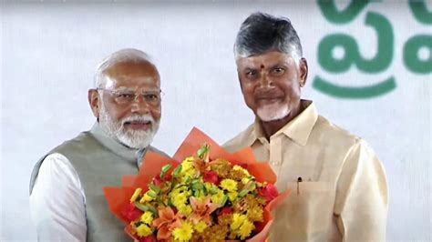 Chandrababu Naidu Oath Ceremony LIVE Updates Governor S Abdul Nazeer