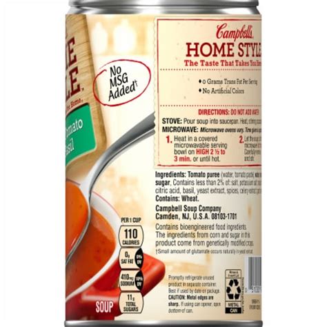 Campbell S® Homestyle™ Healthy Request Soup Harvest Tomato Soup 18 7 Oz Pick ‘n Save