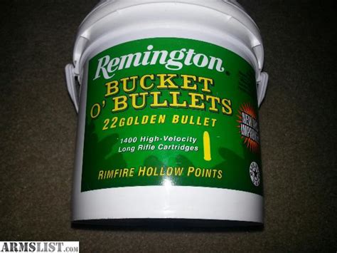 Remington Bucket O Bullets 1400 Rounds Of 22lr