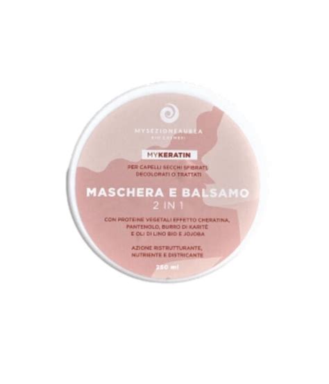 My Keratin Maschera Balsamo 2 In 1 Saqed EcoBioteca