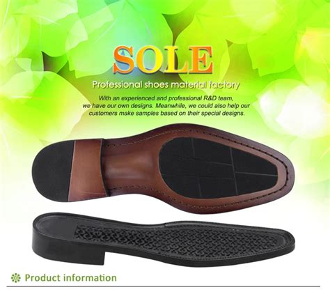 Rubber Shoe Sole Material For Men Dress Shoes Making - Buy Soles For ...