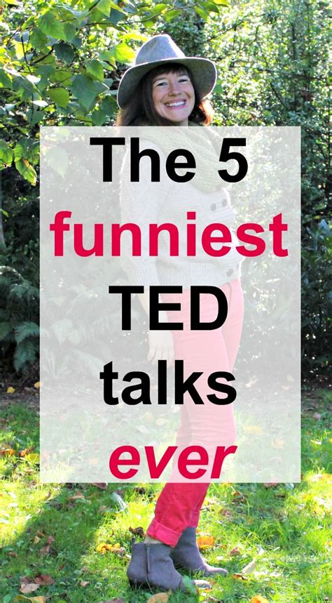 The 5 funniest TED talks | Ted talks, Ted talks motivation, Best ted talks