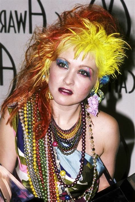 Cyndi Lauper Hairstyles 80S : Pin by Brenda Dennis on Cyndi Lauper♬ in ...