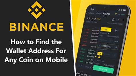 How To Find Your Binance Wallet Address For Any Coin On Mobile 2024