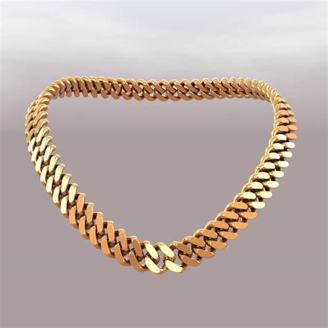 Cuban Chain 3D Model By RelDoval