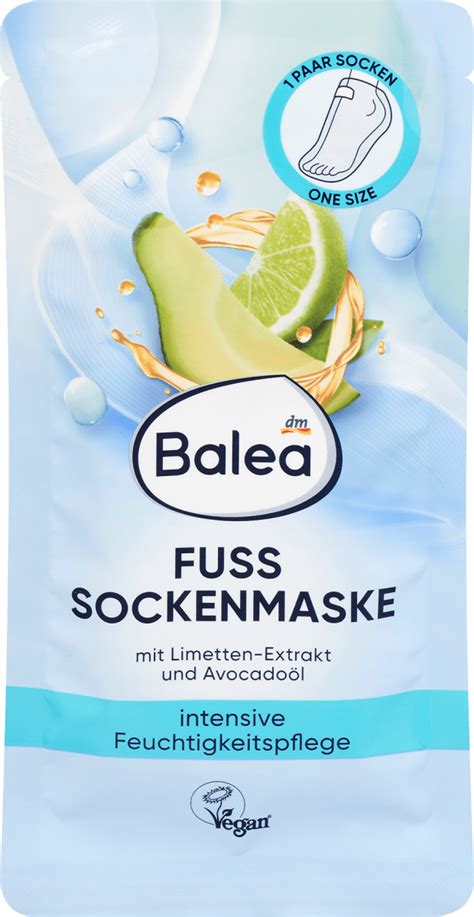 Balea Fuß Socken Maske 1 Paar 2 St dm at