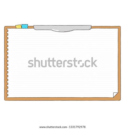 Illustration Handwritten Notes On Memo Paper Stock Vector Royalty Free