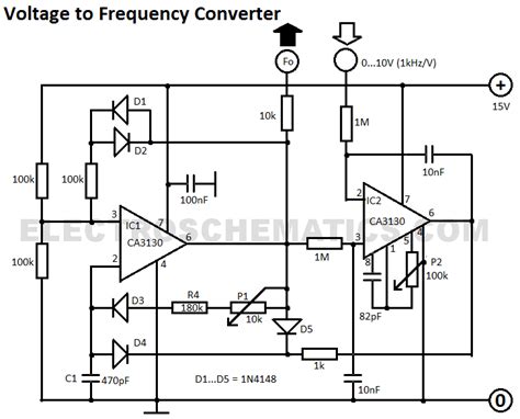 Voltage To Frequency Converter Circuit