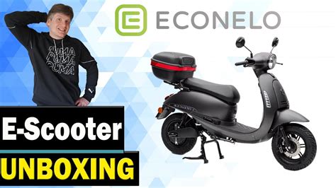 ECONELO DTR E Roller Unboxing Und Erster Eindruck German 2023