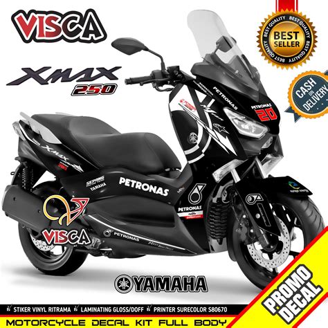 Decal XMAX 250 Full Body Dekal XMAX 250 Stiker XMAX 250 Variasi Full