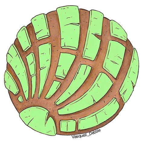 Mexican Pan Dulce Drawing Drawing Rjuuc Edu Np