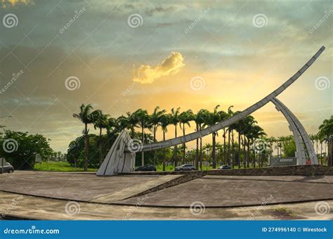 Built Structure of Airport Symbol in Guadeloupe Editorial Image - Image ...